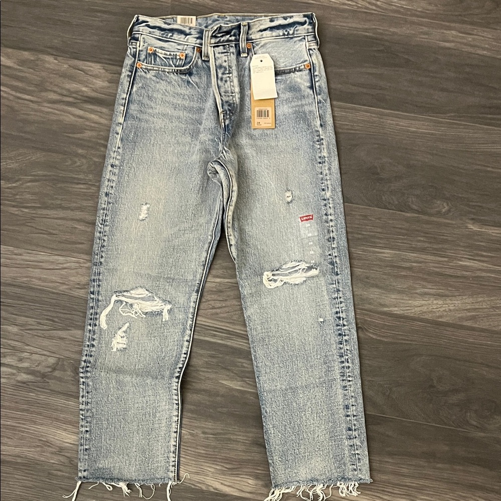 Levi’s High Rise Wedgie Fit Light Blue Jeans